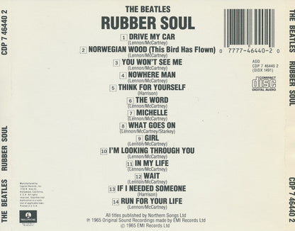 The Beatles - Rubber Soul (CD) | Excellent (EX) Excellent (EX)