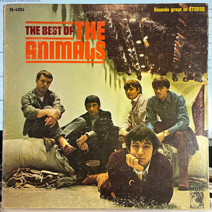 The Animals - The Best Of The Animals (VINYL) | Excellent (EX) Very Good Plus (VG+)