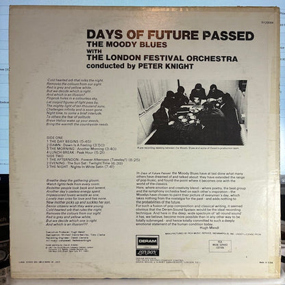 The Moody Blues - Days Of Future Passed (VINYL) | Excellent (EX) Very Good Plus (VG+)