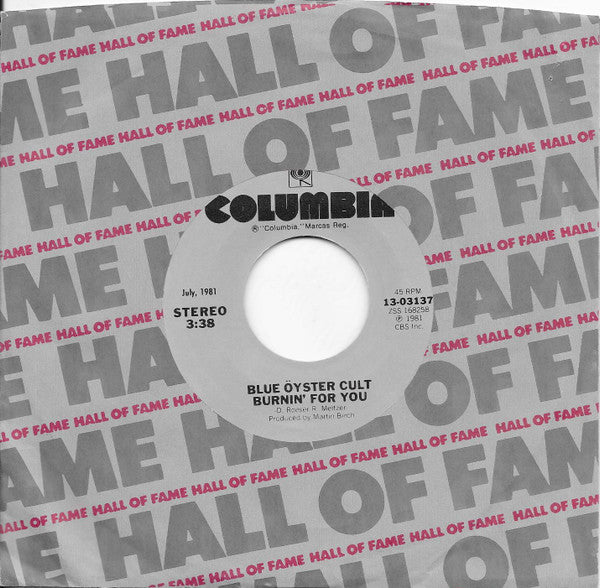 Blue Öyster Cult - (Don't Fear) The Reaper (7" VINYL) | Excellent (EX) Excellent (EX)
