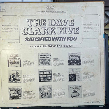 The Dave Clark Five - Satisfied With You (VINYL) | Excellent (EX) Excellent (EX)