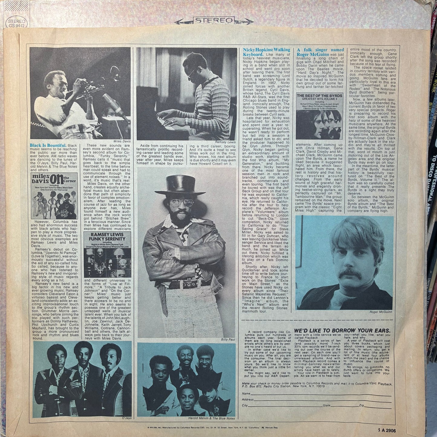 The Byrds - Younger Than Yesterday (VINYL) | Excellent (EX) Very Good Plus (VG+)