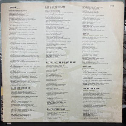 Joe Walsh - There Goes The Neighborhood (VINYL) | Excellent (EX) Excellent (EX)