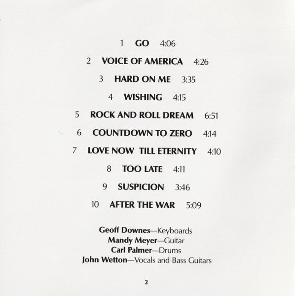 Asia (2) - Astra (CD) | Excellent (EX) Excellent (EX)