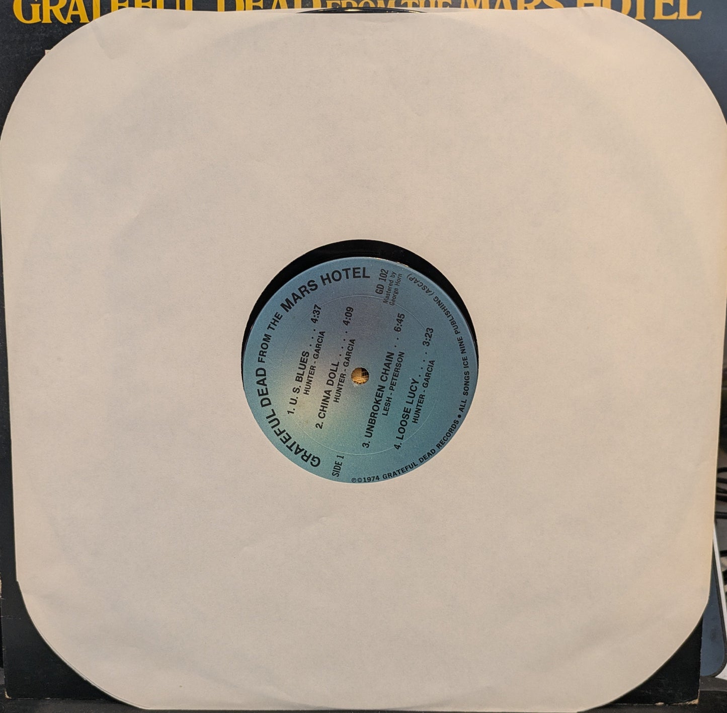 The Grateful Dead - From The Mars Hotel (VINYL) | Excellent (EX) Very Good Plus (VG+)