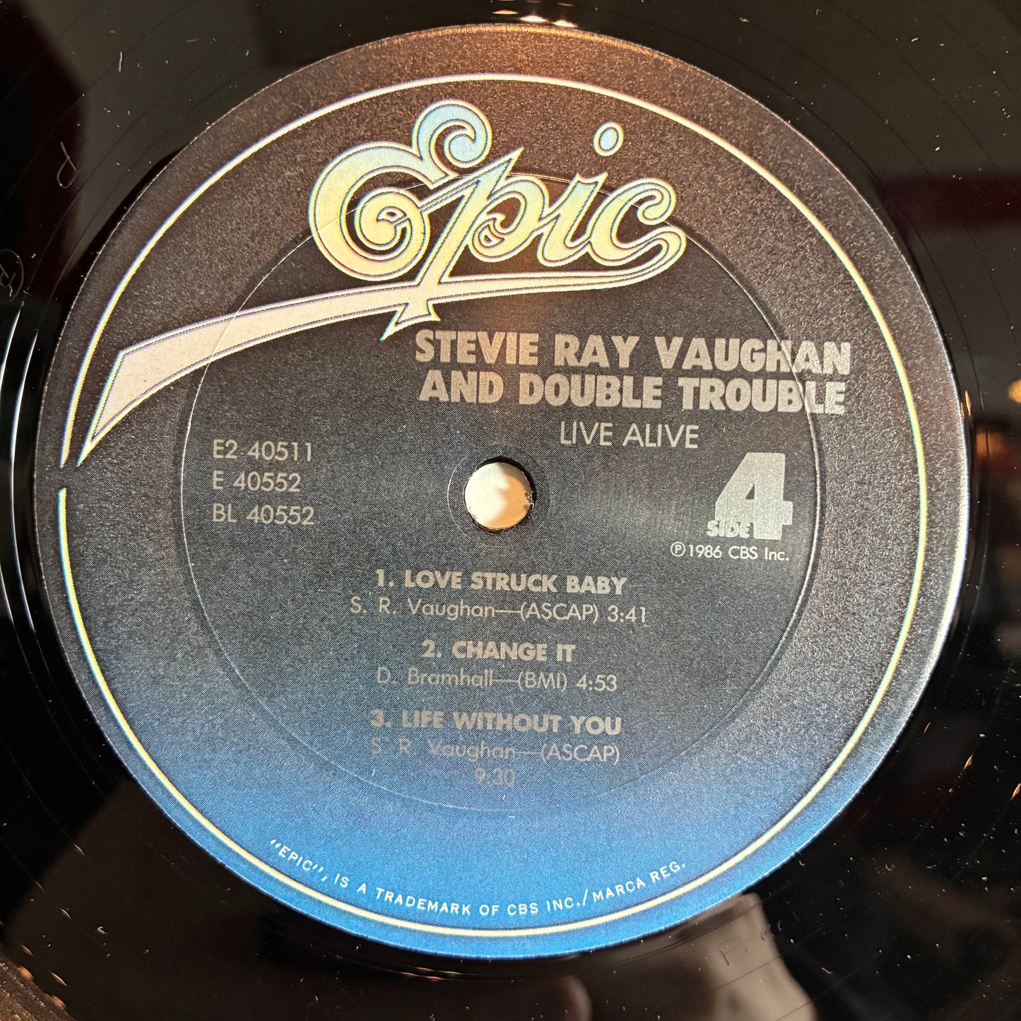 Stevie Ray Vaughan & Double Trouble - Live Alive (2x VINYL) | Excellent (EX) Excellent (EX)