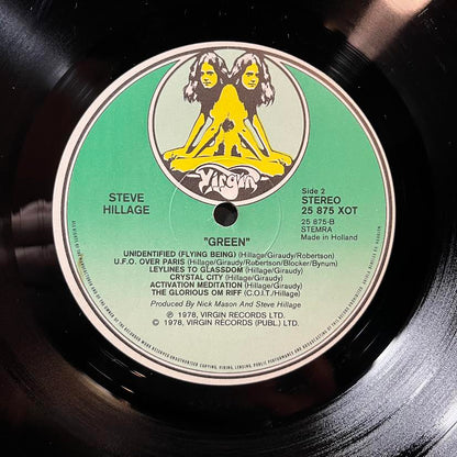 Steve Hillage - Green (VINYL) | Excellent (EX) Near Mint (NM)