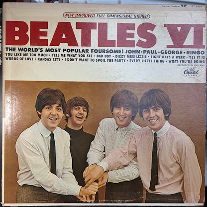 The Beatles - Beatles VI (VINYL) | Excellent (EX) Very Good Plus (VG+)