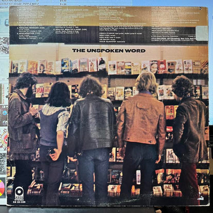 The Unspoken Word - The Unspoken Word (VINYL) | Excellent (EX) Very Good Plus Plus (VG++)