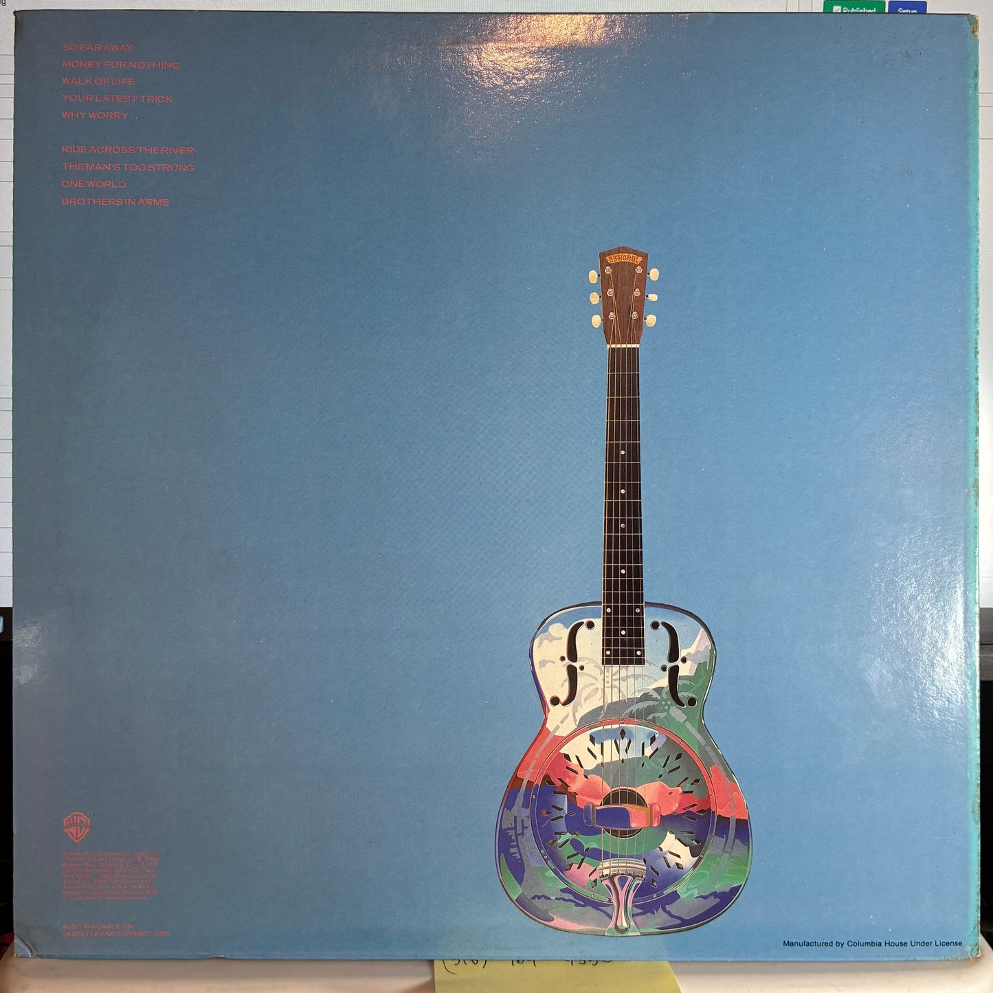 Dire Straits - Brothers In Arms (VINYL) | Excellent (EX) Excellent (EX)