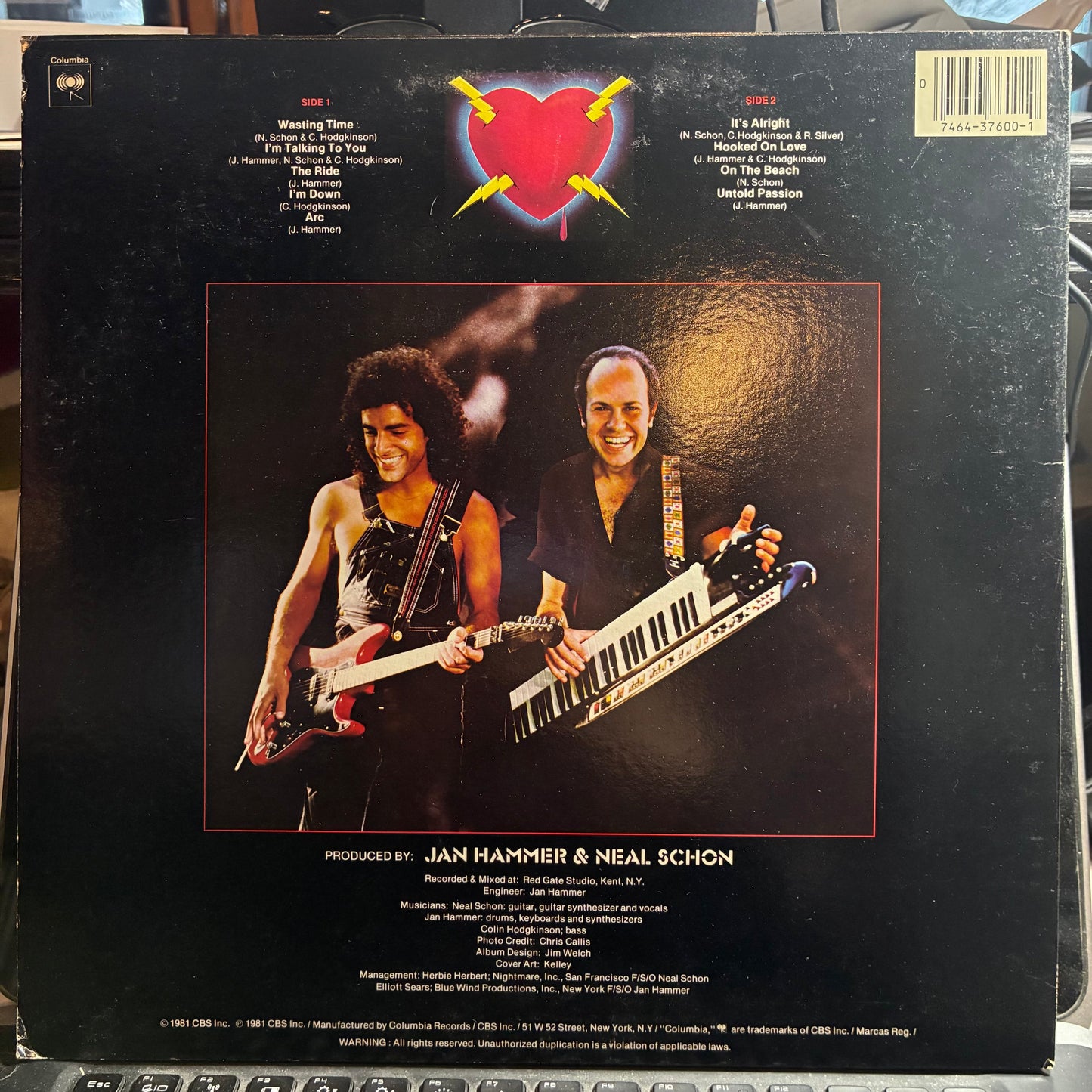 Schon & Hammer - Untold Passion (VINYL) | Excellent (EX) Very Good Plus Plus (VG++)