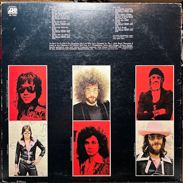 The J. Geils Band - Bloodshot (VINYL) | Excellent (EX) Very Good Plus (VG+)