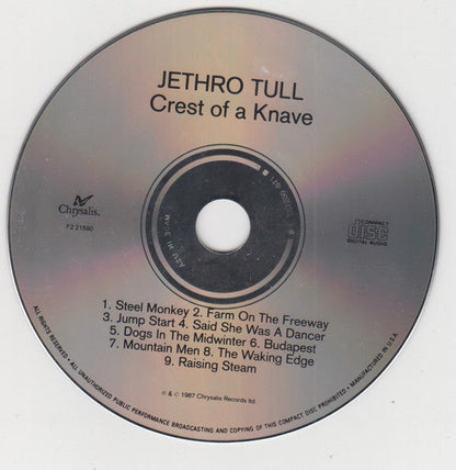 Jethro Tull - Crest Of A Knave (CD) | Excellent (EX) Near Mint (NM)