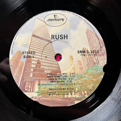 Rush - Rush (VINYL) | Excellent (EX) Very Good Plus Plus (VG++)