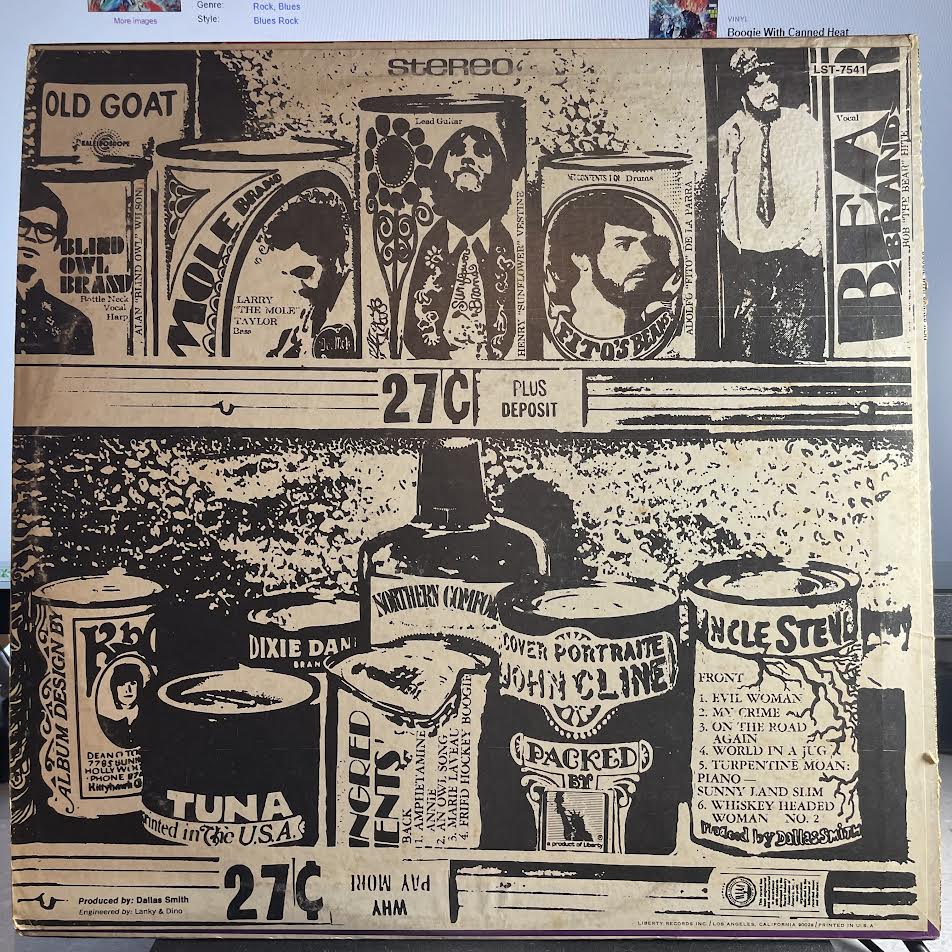 Canned Heat - Boogie With Canned Heat (VINYL) | Excellent (EX) Excellent (EX)