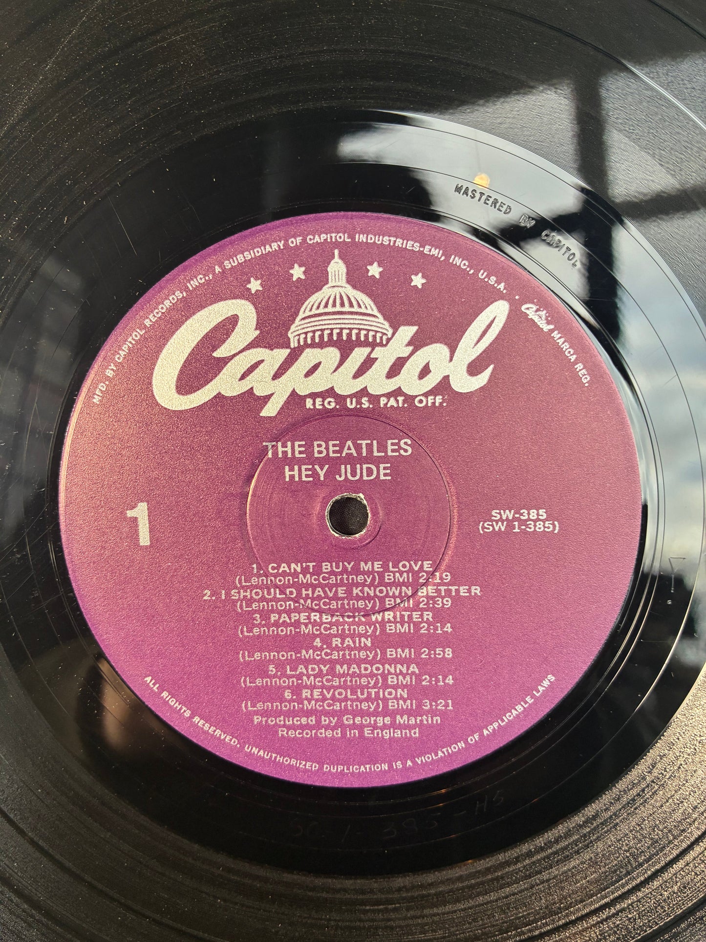 The Beatles - Hey Jude (VINYL) | Excellent (EX) Excellent (EX)