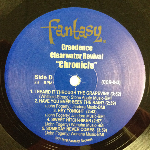 Creedence Clearwater Revival Featuring John Fogert - Chronicle - The 20 Greatest Hits (2xVINYL) | Excellent (EX) Near Mint (NM)