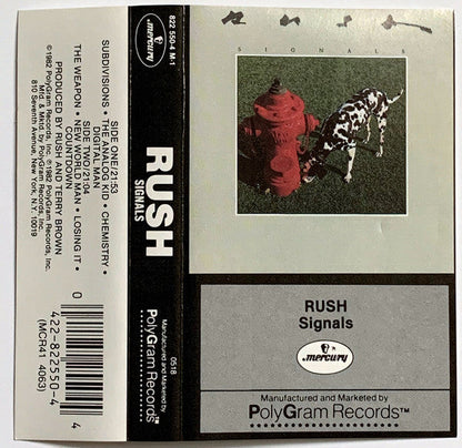 Rush - Signals (CASSETTE) | Excellent (EX) Excellent (EX)
