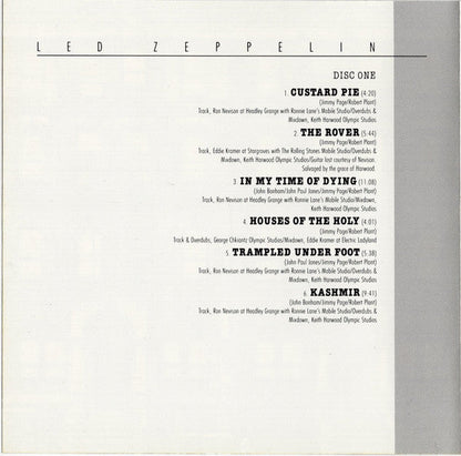 Led Zeppelin - Physical Graffiti (2xCD) | Excellent (EX) Near Mint (NM)