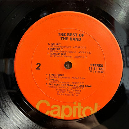 The Band - The Best Of The Band (VINYL) | Excellent (EX) Very Good Plus (VG+)