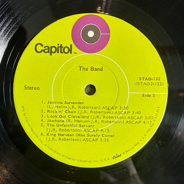 The Band - The Band (VINYL) | Excellent (EX) Very Good Plus (VG+)
