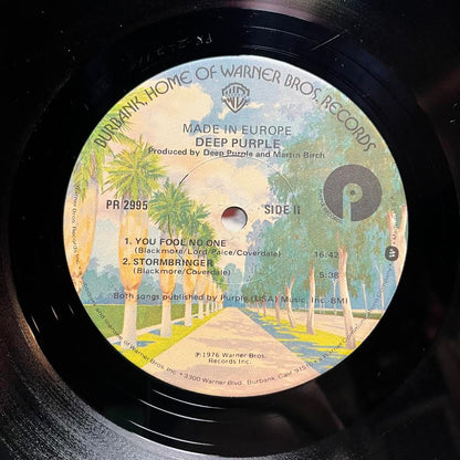 Deep Purple - Made In Europe (VINYL) | Excellent (EX) Very Good Plus (VG+)