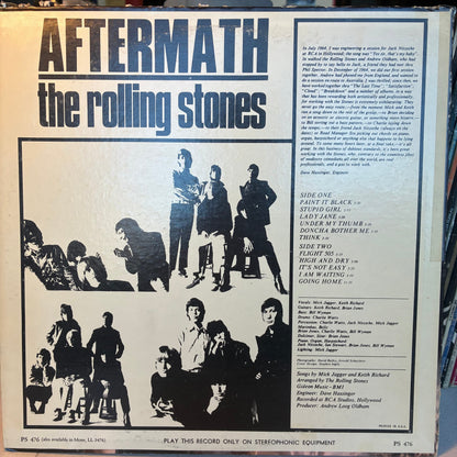 The Rolling Stones - Aftermath (VINYL) | Excellent (EX) Very Good Plus (VG+)
