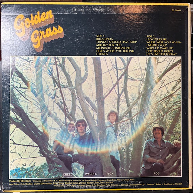 The Grass Roots - Golden Grass: Their Greatest Hits (VINYL) | Excellent (EX) Excellent (EX)