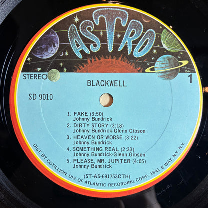 Blackwell (4) - Blackwell (VINYL) | Excellent (EX) Very Good Plus (VG+)