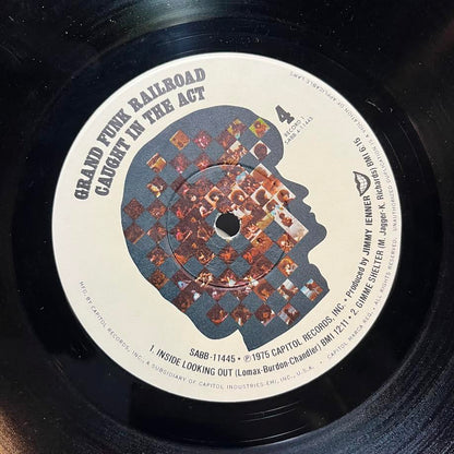 Grand Funk Railroad - Caught In The Act (2xVINYL) | Excellent (EX) Excellent (EX)