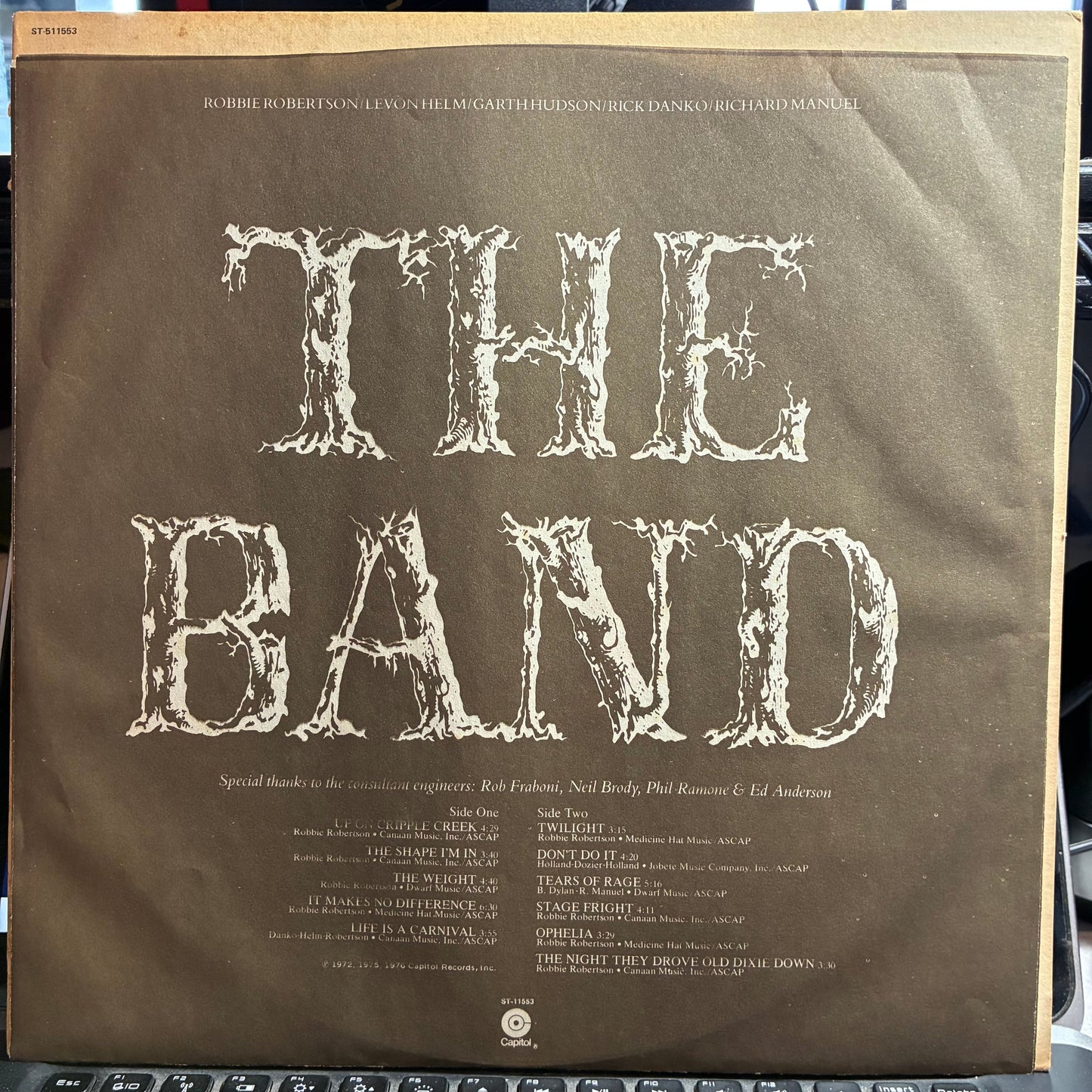 The Band - The Best Of The Band (VINYL) | Excellent (EX) Very Good Plus (VG+)