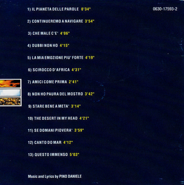 Dimmi Cosa Succede Sulla Terra (CD) | Excellent (EX) Very Good Plus (VG+)