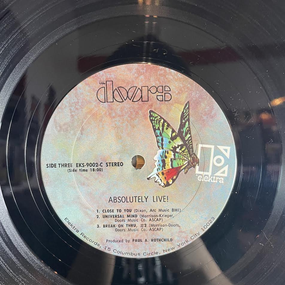 The Doors - Absolutely Live (2xVINYL) | Excellent (EX) Excellent (EX)