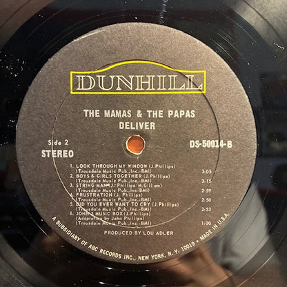 The Mamas & The Papas - The Mamas & The Papas Deliver (VINYL) | Excellent (EX) Very Good Plus Plus (VG++)