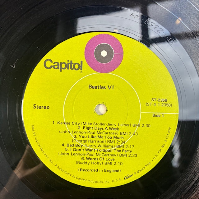 The Beatles - Beatles VI (VINYL) | Excellent (EX) Very Good Plus (VG+)