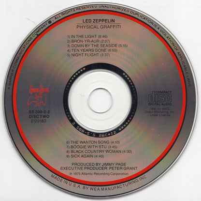 Led Zeppelin - Physical Graffiti (2xCD) | Excellent (EX) Near Mint (NM)
