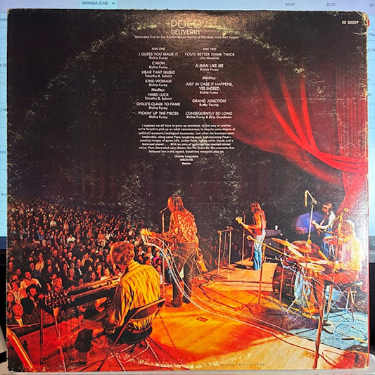 Poco (3) - Deliverin' (VINYL) | Excellent (EX) Very Good Plus (VG+)