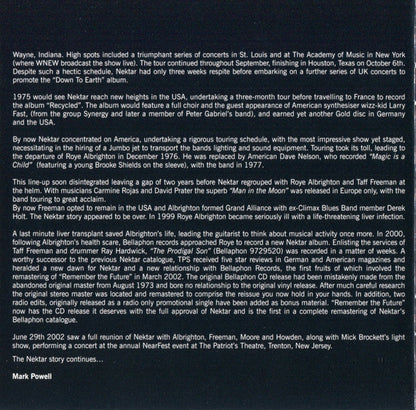 Nektar - Remember The Future (SACD) | Excellent (EX) Near Mint (NM)