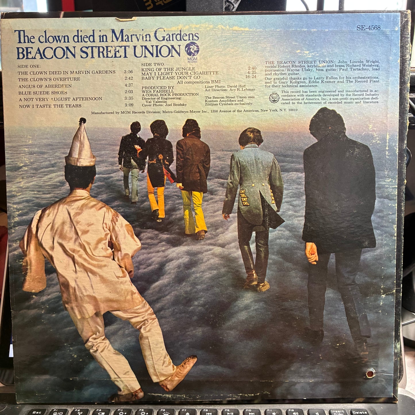 Beacon Street Union - The Clown Died In Marvin Gardens (VINYL) | Excellent (EX)