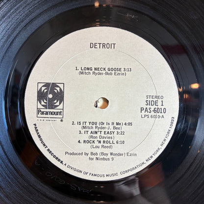 Detroit (2) - Detroit (VINYL) | Excellent (EX) Very Good Plus (VG+)