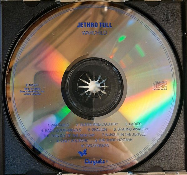Jethro Tull - WarChild (CD) | Excellent (EX) Near Mint (NM)