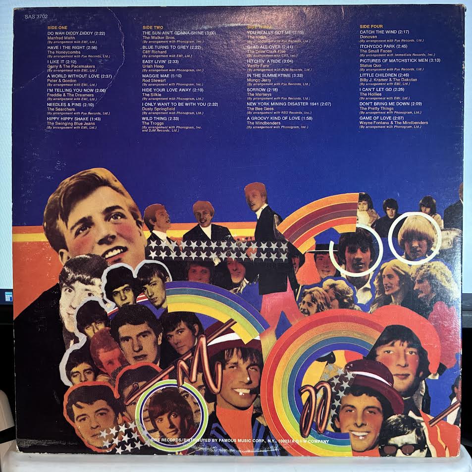 Various - History Of British Rock (2x VINYL) | Excellent (EX) Very Good Plus (VG+)