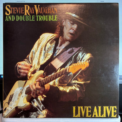 Stevie Ray Vaughan & Double Trouble - Live Alive (2x VINYL) | Excellent (EX) Excellent (EX)