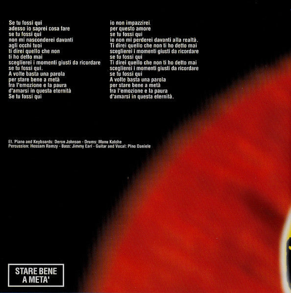 Dimmi Cosa Succede Sulla Terra (CD) | Excellent (EX) Very Good Plus (VG+)