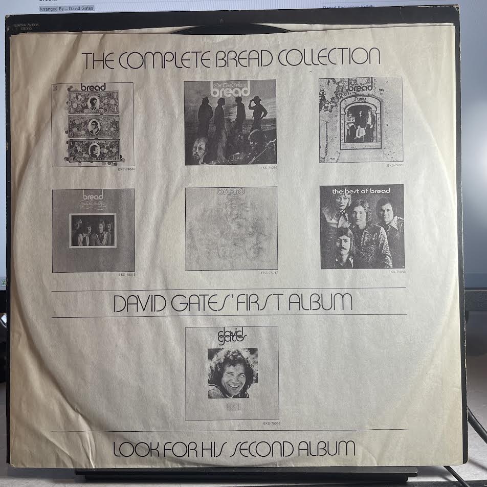 Bread - The Best Of Bread/Volume Two (VINYL) | Excellent (EX) Excellent (EX)