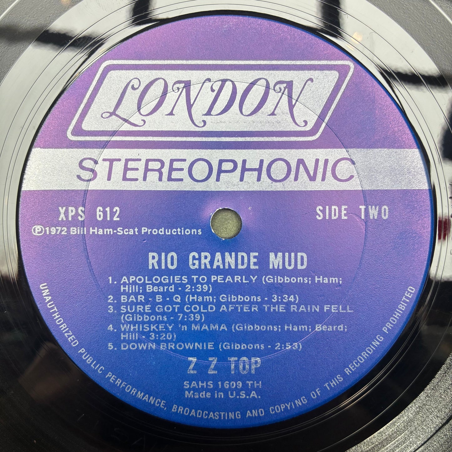 ZZ Top - Rio Grande Mud (VINYL) | Excellent (EX) Very Good Plus (VG+)