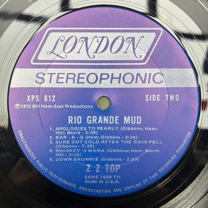 ZZ Top - Rio Grande Mud (VINYL) | Excellent (EX) Very Good Plus (VG+)
