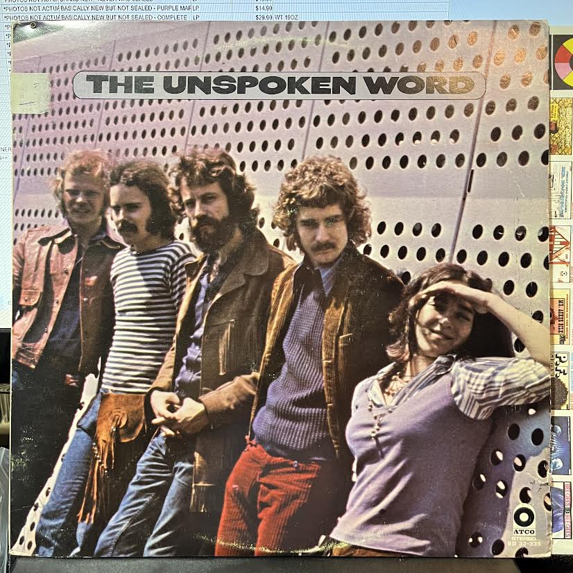 The Unspoken Word - The Unspoken Word (VINYL) | Excellent (EX) Very Good Plus Plus (VG++)