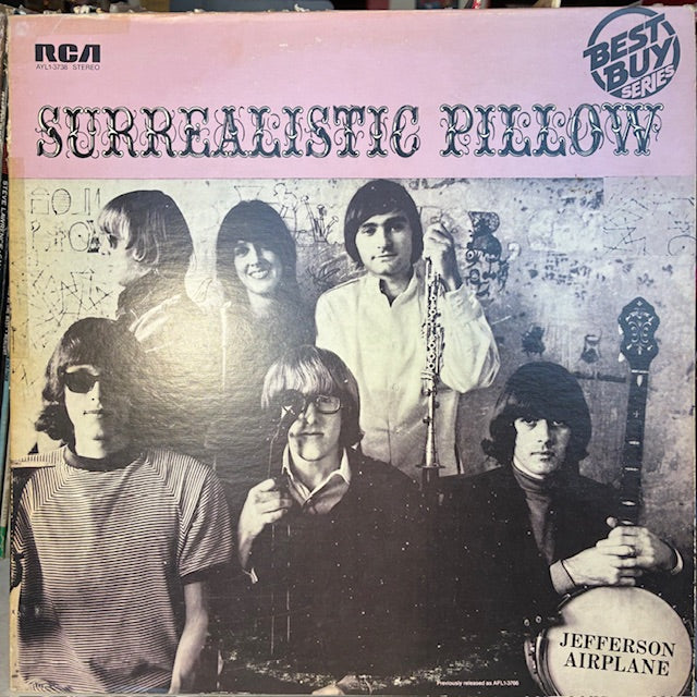 Jefferson Airplane - Surrealistic Pillow (VINYL) | Excellent (EX) Very Good (VG)