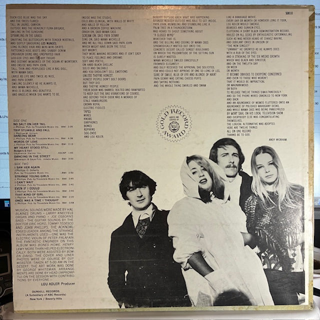 The Mamas & The Papas - The Mamas & The Papas (VINYL) | Excellent (EX) Excellent (EX)